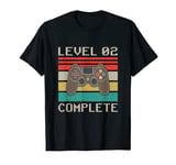 Level 2 Complete 2nd Funny Wedding Anniversary For Couples T-Shirt