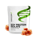 Body Science 4 x Veganprotein - Soy Isolate 750 g Salted Caramel Sojaprotein, Veganskt proteinpulver gram