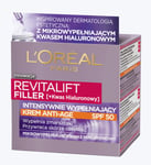 Loreal Revitalift Filler Intense Replumping Anti Age Cream SPF50 Hyaluronic Acid