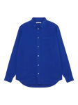 WOOD WOOD Nico Cotton Shirt, 7243 Electric Blue