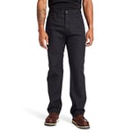 Timberland PRO Men's 8 Series Flex Canvas Work Pant Utility, Jet Black, 36 W/36 L