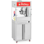 Machine À Popcorn Professionnelle Appareil Pop Corn Avec Armoire & Roues 2900 W