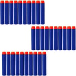 NERF 60pcs 7.2cm Blue Refill Darts Foam Bullet Darts for N-strike Elite Series B