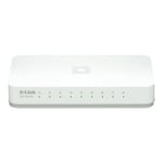 D-LINK dlinkgo 8-Port Fast Ethernet Easy Desktop Switch GO-SW-8E - Commutateur 8 x 10/100 de bureau