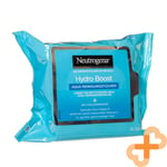 Neutrogena Hydro Boost Hydratante Visage Lingettes de Nettoyage 25