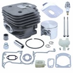 Kit de joint de cylindre de 52 mm pour Husqvarna 61 266 266XP 266SE 166 Big forage de tronçonneuse