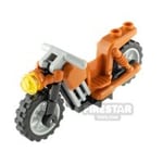 LEGO Chopper Bike Black Frame and Light Gray Wheels