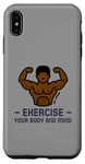 iPhone XS Max Exercise Your Body and Mind Health Fitness Gym Trainer Hiit Case