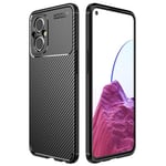 Oppo OPPO Reno8 Lite 5G Carbon Fibre Case Black