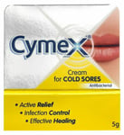 Cymex 5g Cold Sores Antibacterial Cream - Free Delivery - UK Pharmacy Stock