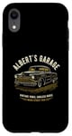 Coque pour iPhone XR Albert's Garage Hotrod Voiture Classique Design Personnalisé