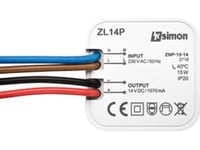 Kontakt-Simon Flush Led Strømforsyning 14V Dc 15W Zl14p-15 (Wz-L14p-15Xxx-Xxxx)