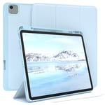 Smart Cover for Apple iPad Air 13 Cover Pen Holder Tablet Blue