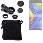 For Xiaomi Mi Mix 3 5G camera lens set macro wideangle fisheye extension