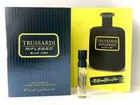 TRUSSARDI RIFLESSO BLUE VIBE 1.5ml EDT FOR MEN SAMPLE SPRAY