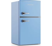 MONTPELLIER Retro MAB2035EPB 80/20 Undercounter Fridge Freezer - Pastel Blue, Blue