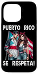 iPhone 14 Pro Max Puerto Rico Se Respeta PR Flag Boricua Couple Case