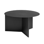 HAY - Slit Table Round XL - Black - Sofabord - Svart - Metall