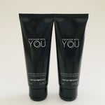 Emporio Armani Stronger With You All-Over Body Shampoo 150ml (2x 75ml) BNIB