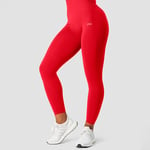 Define Seamless Scrunch Tights, Red