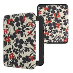 Slim PU Leather Case Cover for Barnes & Noble NOOK Glowlight 4 4e