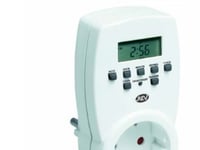 Rev 0025300103, Daglig Timer/Veckotimer, Vit, 230 V, 50 Hz