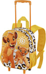 Sac À Dos Trolley 3D Simba Le Roi Lion 13" X 11" (34cm X 26cm)