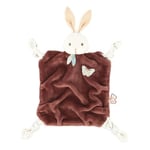 KALOO - Plume - Doudou Lapin Cannelle 26 cm - Doudou Bébé Ultra-Doux - Développe Le Toucher - Belle Boîte Cadeau Personnalisable - Dès la Naissance, K214005