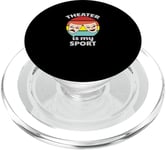 Théâtre musical Drame Acteur Théâtre Is My Sport PopSockets PopGrip pour MagSafe