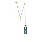 Roll & Hill - Shape Up Pendant Cylinder Midnight blue - Riippuvalaisimet - Ladies & Gentlemen Studio - Sininen