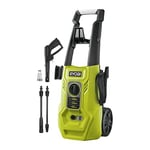 Ryobi RY120PWA 1600W 120bar Pressure Washer, Hyper Green