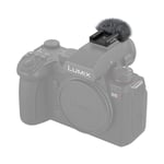 SmallRig 4245 Pare-vent en fourrure pour Panasonic LUMIX G9 II / S5 II / S5 IIX