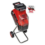 Einhell - Broyeur de végétaux sans fil redaxxo 36/25 Solo Power X-Change (36V, 3 lames réversibles en acier spécial, sac collecteur 55 l ) Livré sans