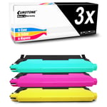 3x Toner pour Samsung CLX-3305-FW CLX-3305-W Xpress C-467-W SL-C-460-W C-410-W