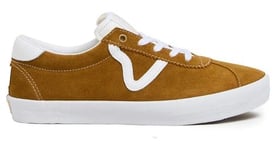 Paire de chaussures vans skate sport golden marron