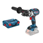 Perceuse-visseuse 18V GSR 18V-110 C (sans batterie ni chargeur) + L-BOXX - BOSCH - 06019G0109