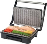 Salter EK2009 Marblestone Electric Health Grill & Panini Press - Non-Stick For