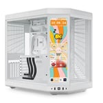 HYTE Y70 TOUCH 14.9" Infinite Dual Chamber Mid-Tower ATX Case - Snow White CS-HYTE-Y70TTI-WW