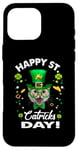 Coque pour iPhone 16 Pro Max Cat St Patricks Day St Catricks Day Lucky Charm Cats Lovers