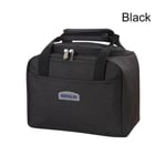 Isolerad Thermal Bag Kylväska Lunchväska SVART black