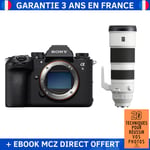 Sony A9 III + FE 200-600mm f/5.6-6.3 G OSS + Ebook '20 Techniques pour Réussir vos Photos' - Appareil Photo Professionnel