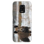 Coque pour Xiaomi Redmi Note 9S / 9 Pro Chasse Sanglier Neige