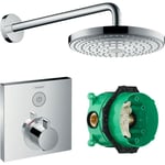 Lot douche de tête Raindance Select s avec façade pour mitigeur et corps encastré - Hansgrohe