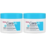 CeraVe Crème Sa Anti-rugosités pour les peaux sèches et rugueuses 340 ml 2x340 g