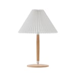 Ellorin Bordlampe Hvit/Tre - Lucande