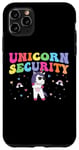 Coque pour iPhone 11 Pro Max Unicorn Security Costume to protect Mom Sister Bday Princess