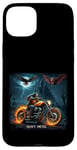 Coque pour iPhone 15 Plus Heavy Metal Thrash Hard Rock Horreur Rocker Tenue moto