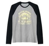 Official Member of the Midnight Buffet Club Cruising Raglan Baseball Tee