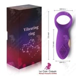 LCC® Prostate Stimulator 7 Frequency Intelligent Uppvärmning Vibrerande Massager Vibrator Analplugg Sexleksaker för kvinnor Män (svart)