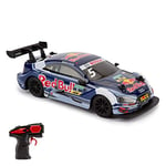 CMJ RC Cars sous Licence Officielle Audi RS5 DTM 1:24 2,4 GHz Bleu/Red Bull